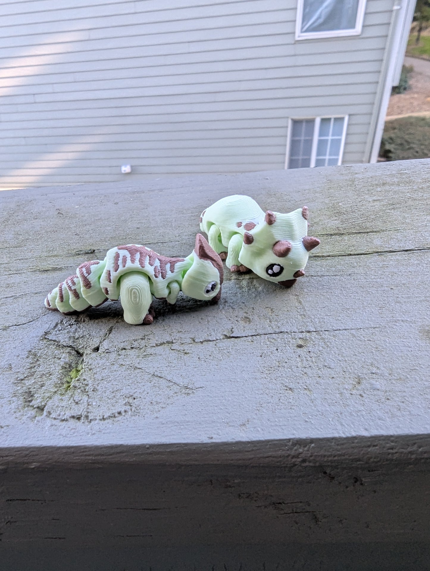 Mint chocolate chip dinosaurs!